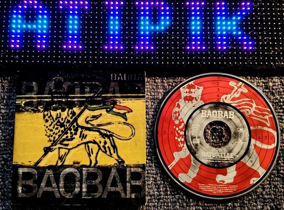 Baobab Natural Rare CD Promo 1999 A Collector's French Reggae Essential 🦁 – photo 2